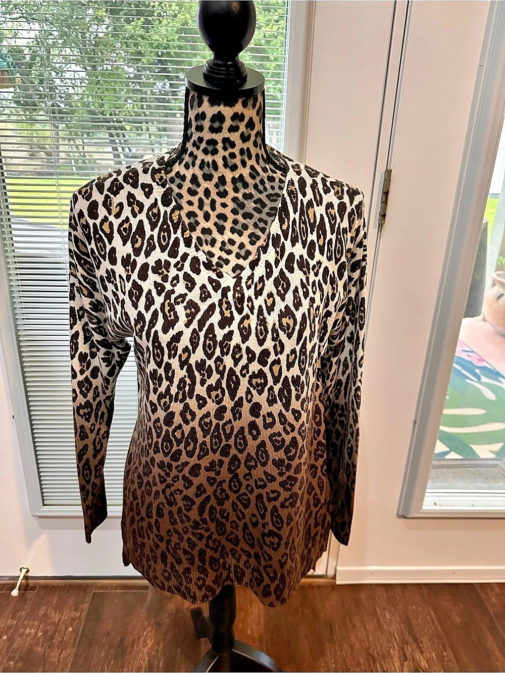 Investments Leopard Print sweater